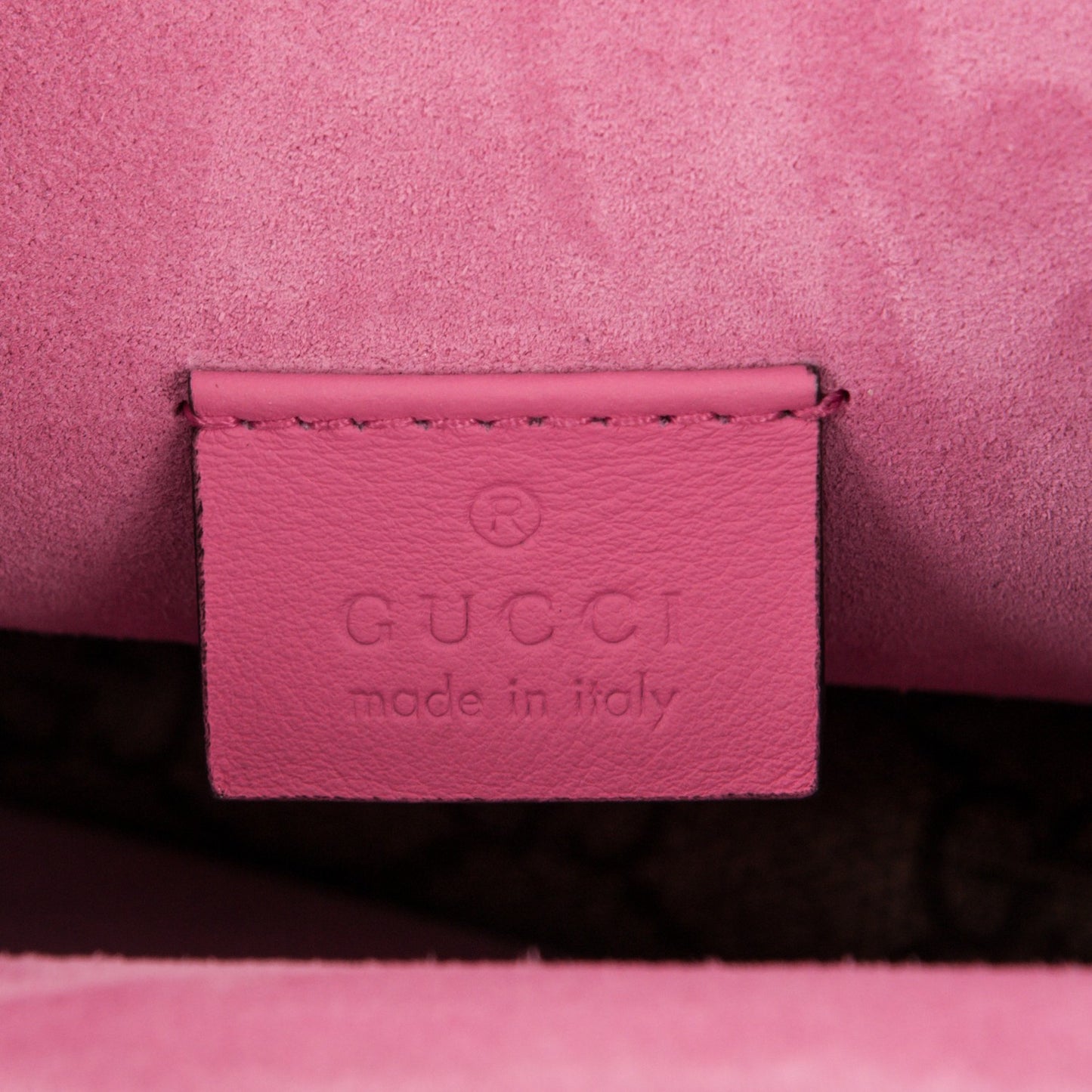 GG Supreme Monogram Mini Dionysus Shoulder Bag Pink