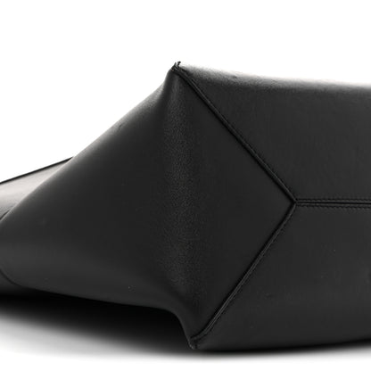 Loewe Shiny Calfskin Medium Puzzle Fold Tote Black 9 of 14