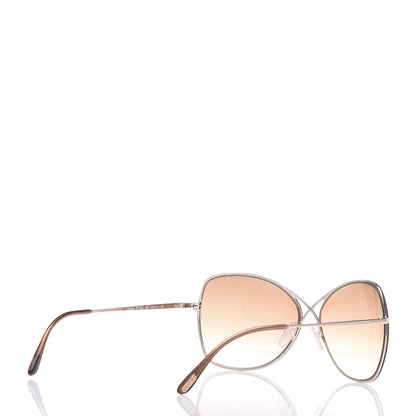 Tom Ford Colette Butterfly Sunglasses TF250 Rose Gold 4 of 7