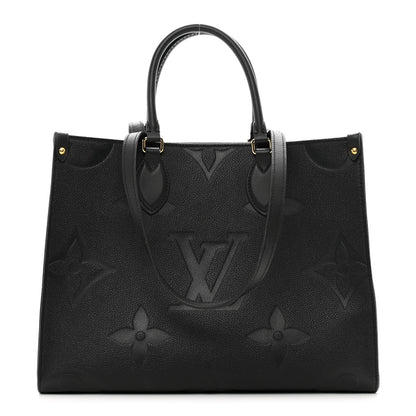Louis Vuitton Empreinte Monogram Giant Onthego MM Black 1 of 10