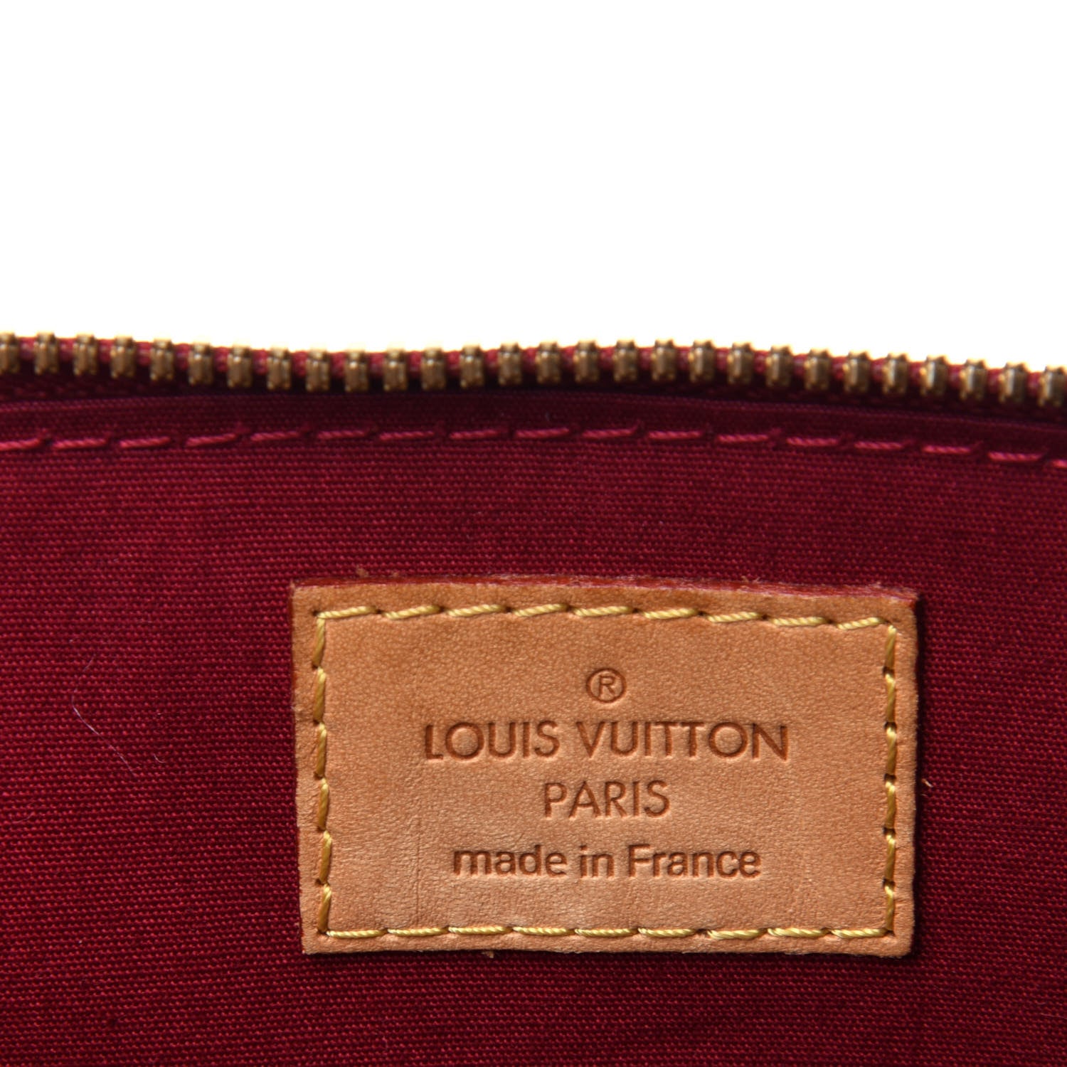 Louis Vuitton Vernis Alma BB Pomme D'Amour 5 of 11