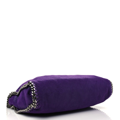 Stella McCartney Shaggy Deer Mini Falabella Fold Over Tote Bright Purple 4 of 6