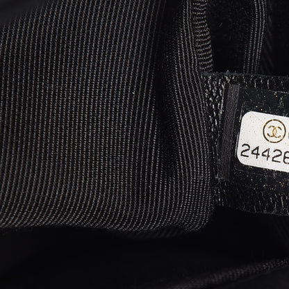 Chanel Caviar Chevron Quilted Small Boy Flap Black 7 of 8
