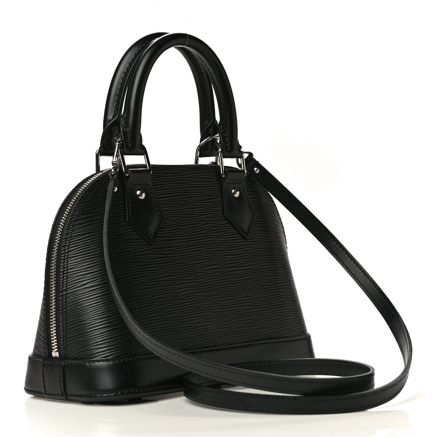 Louis Vuitton Epi Alma BB Black 3 of 9