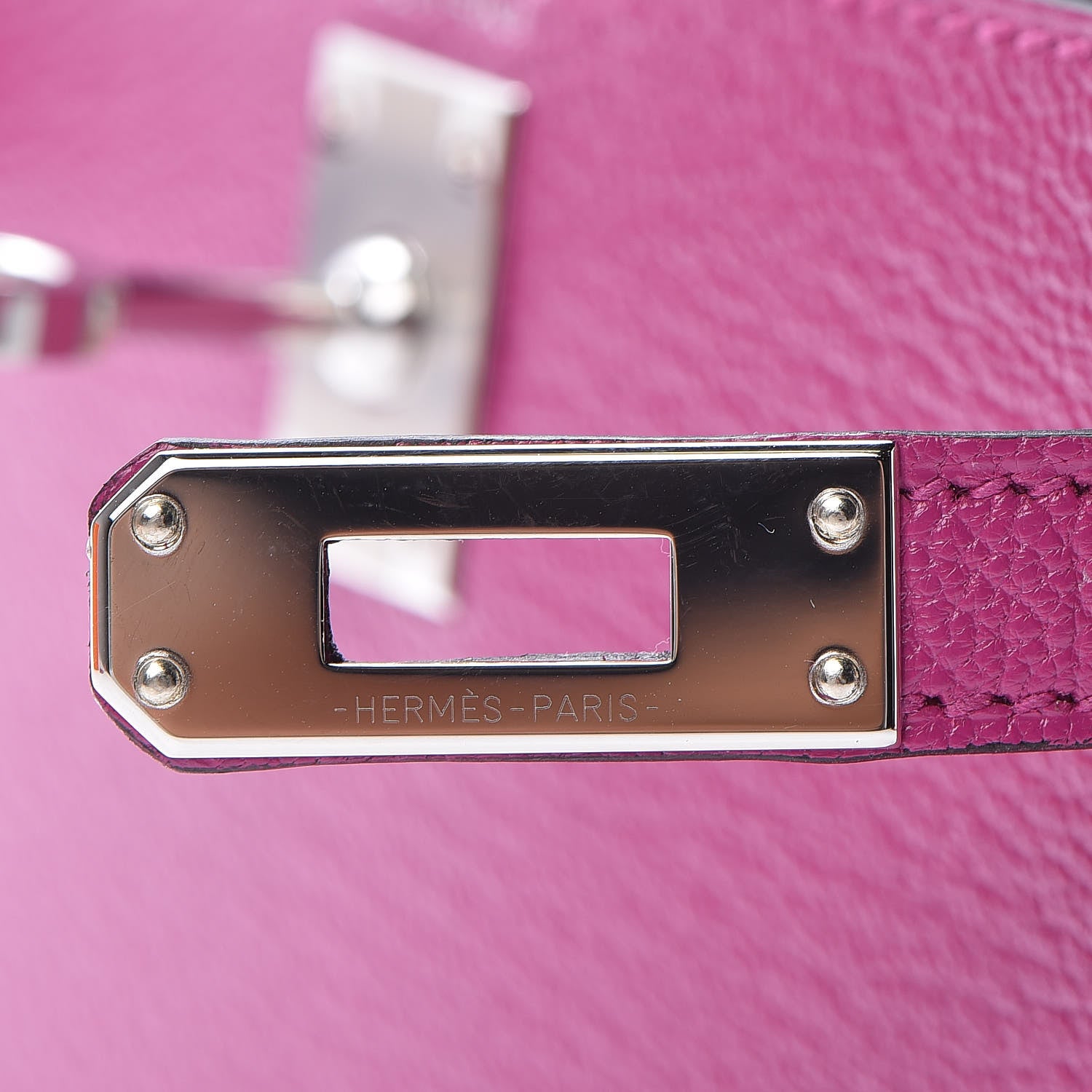 Hermes Chevre Mysore Mini Kelly Sellier 20 Rose Pourpre 17 of 28