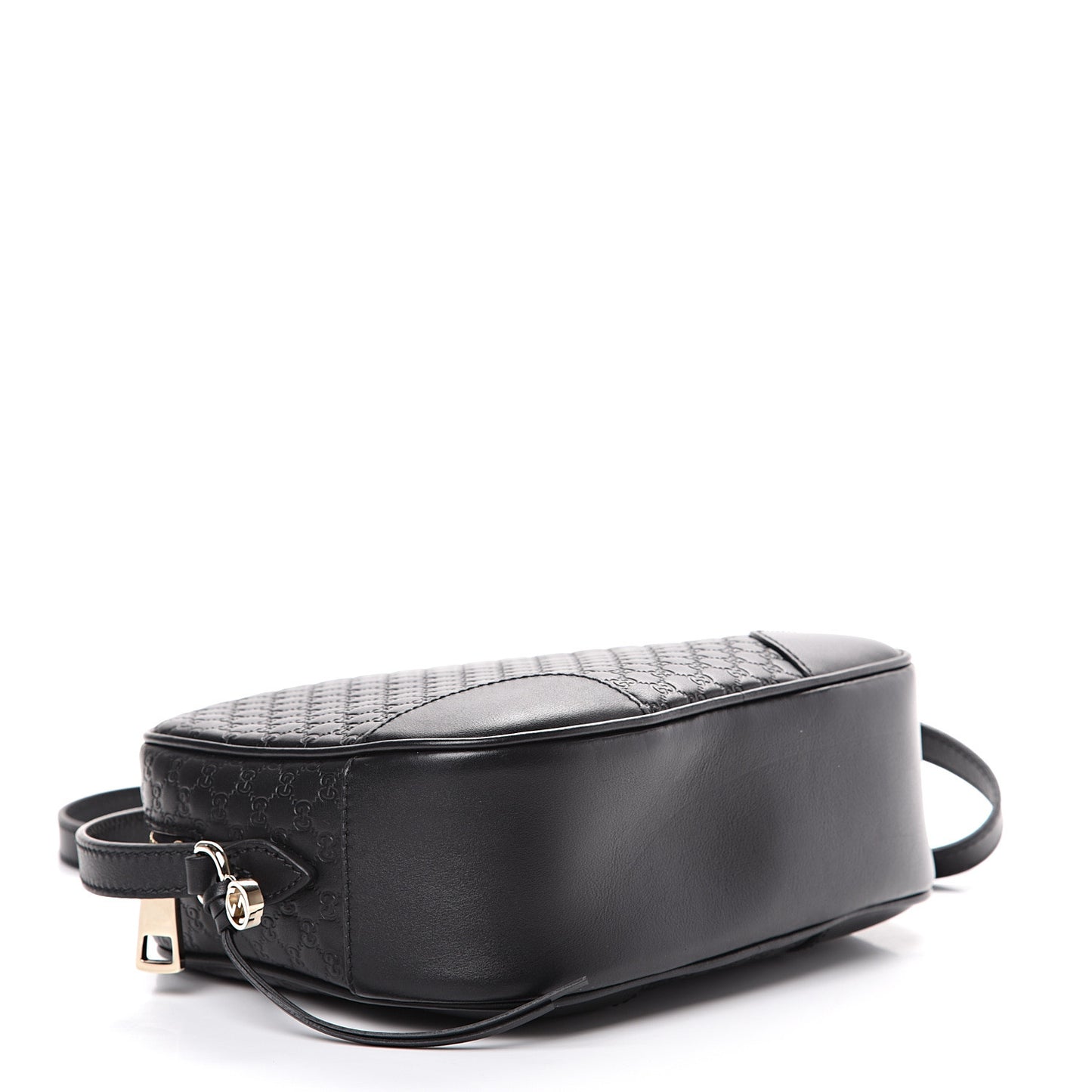 Microguccissima Mini Bree Messenger Bag Black