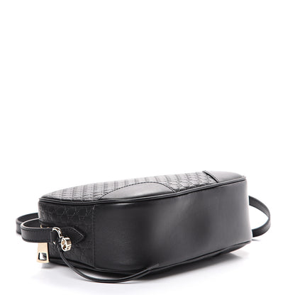 Gucci Microguccissima Mini Bree Messenger Bag Black 3 of 9