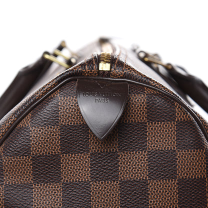 Louis Vuitton Damier Ebene Speedy 35 7 of 17