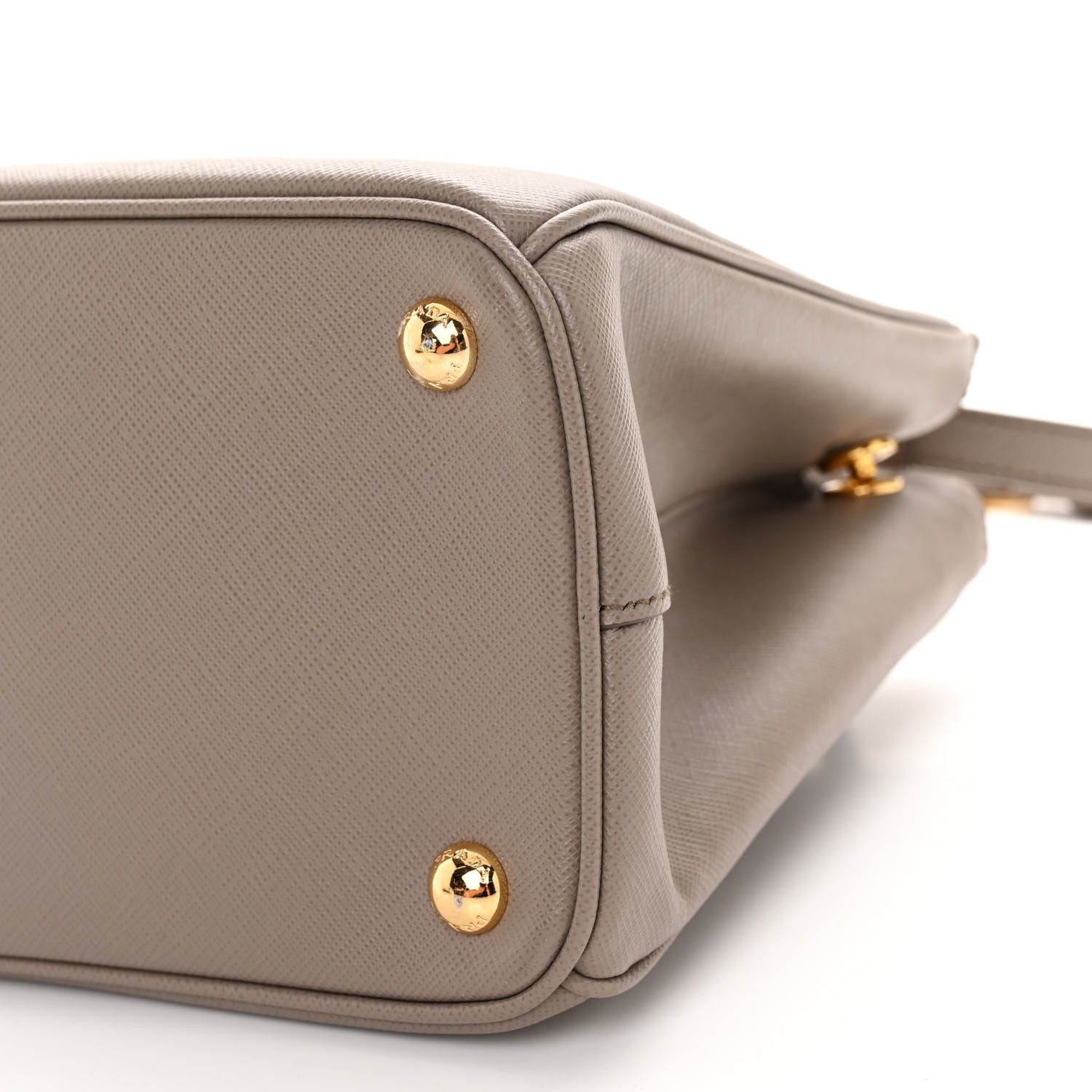 Prada Saffiano Small Galleria Double Zip Tote Argilla 11 of 13