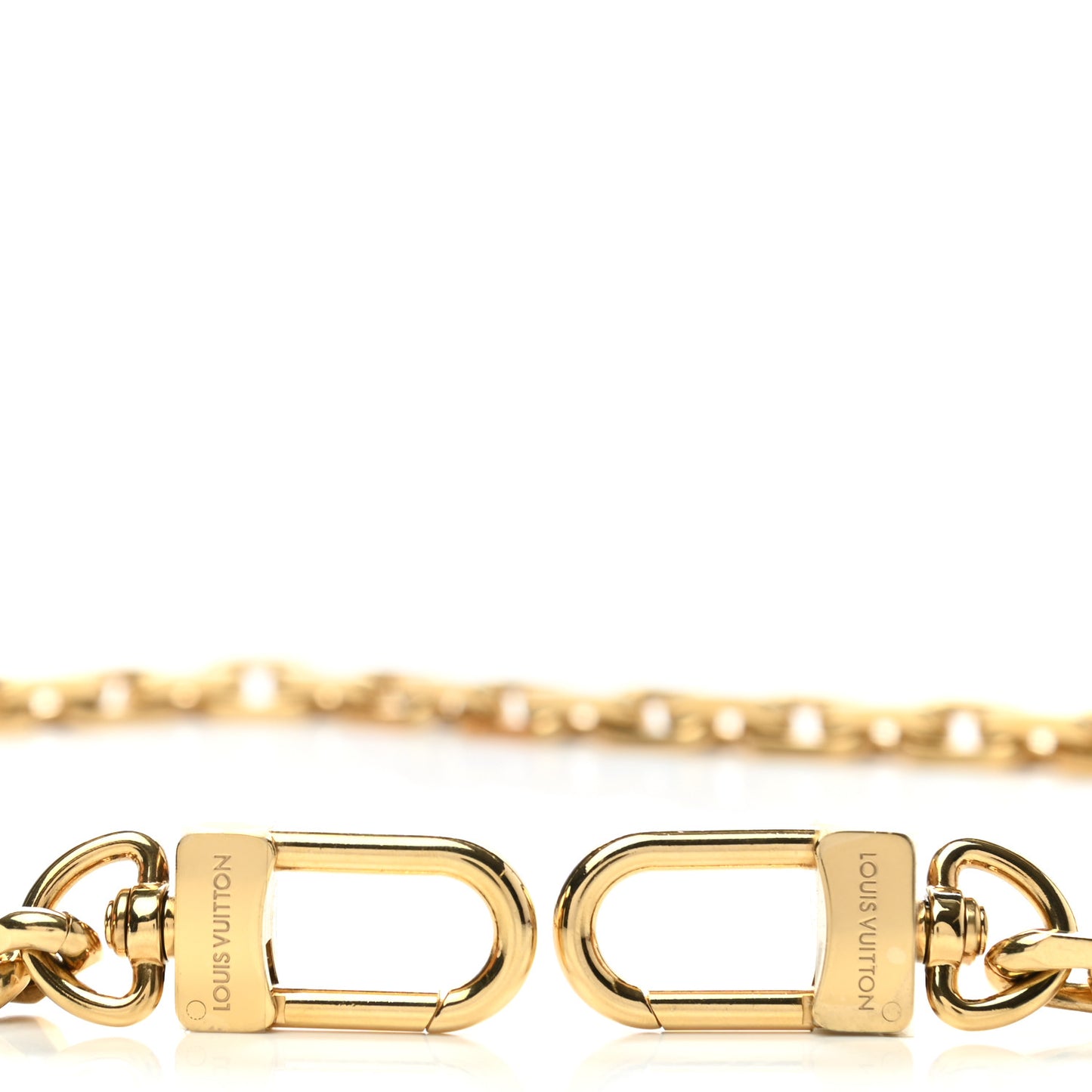 Short Chain Strap Gold