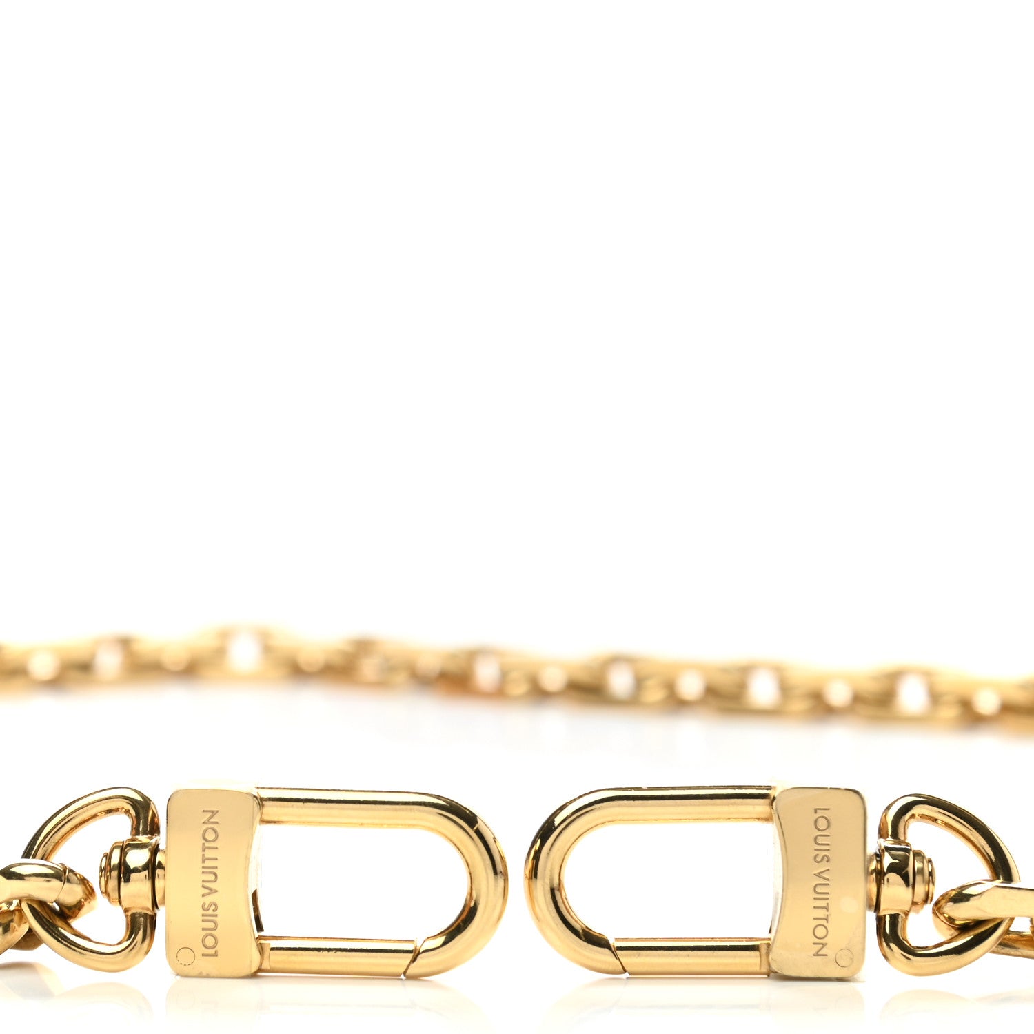 Louis Vuitton Short Chain Strap Gold 4 of 5
