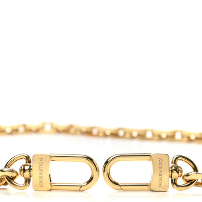 Louis Vuitton Short Chain Strap Gold 4 of 5