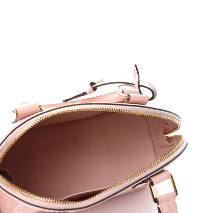 Louis Vuitton Vernis Alma BB Rose Ballerine 5 of 14