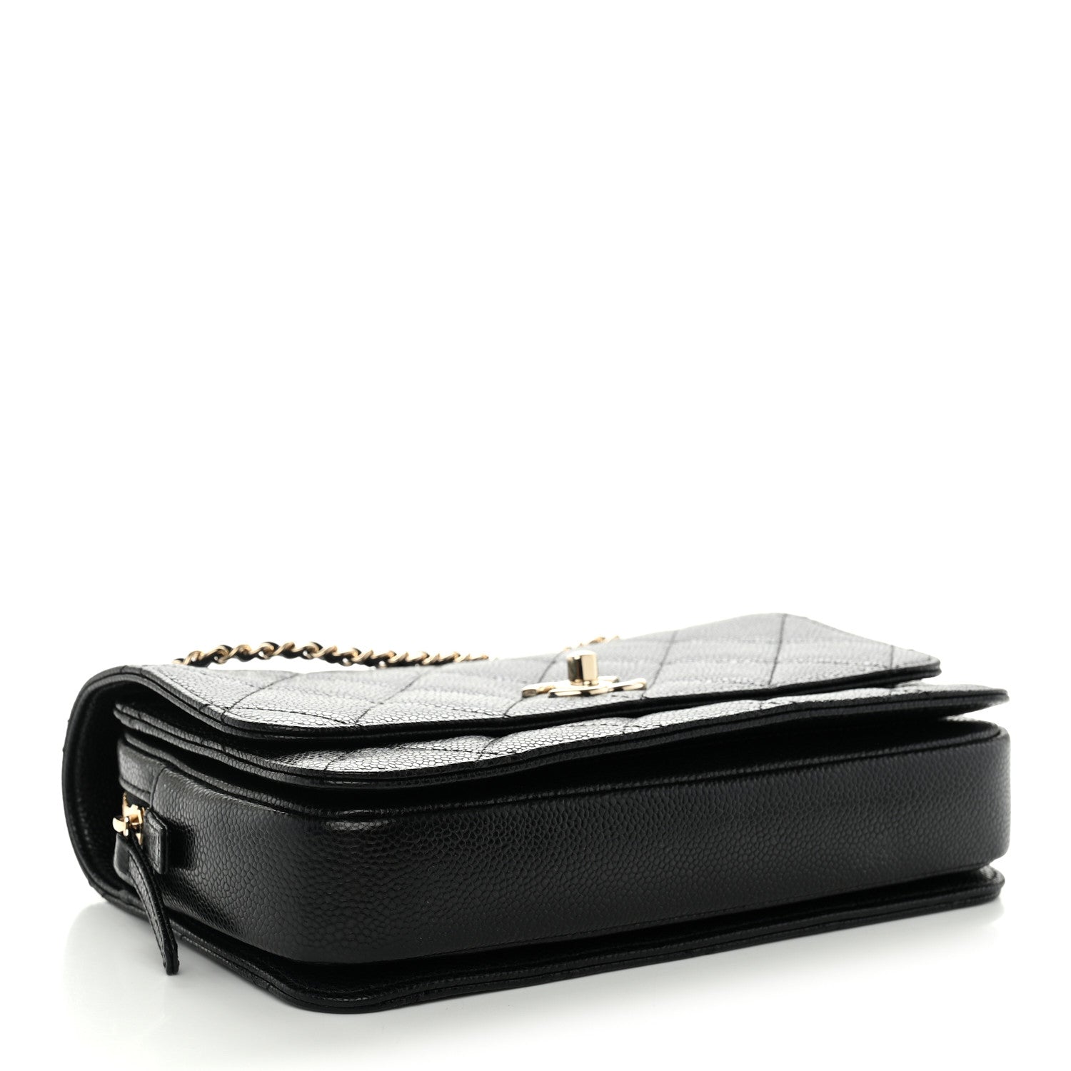 Chanel Caviar Quilted Single Flap Black 4 of 11