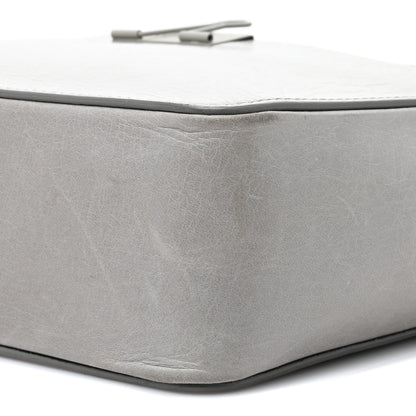 Off-White Calfskin Diag Binder Clip Camera Belt Bag Light Grey 8 of 9