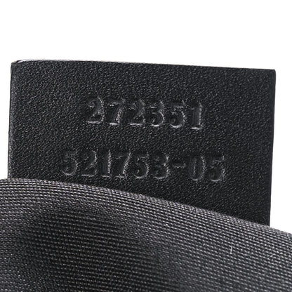 Gucci Nylon Monogram Messenger Bag Black 8 of 12