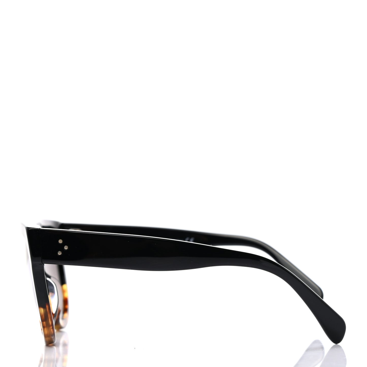 CELINE Shadow Sunglasses CL4001IN Black Havana