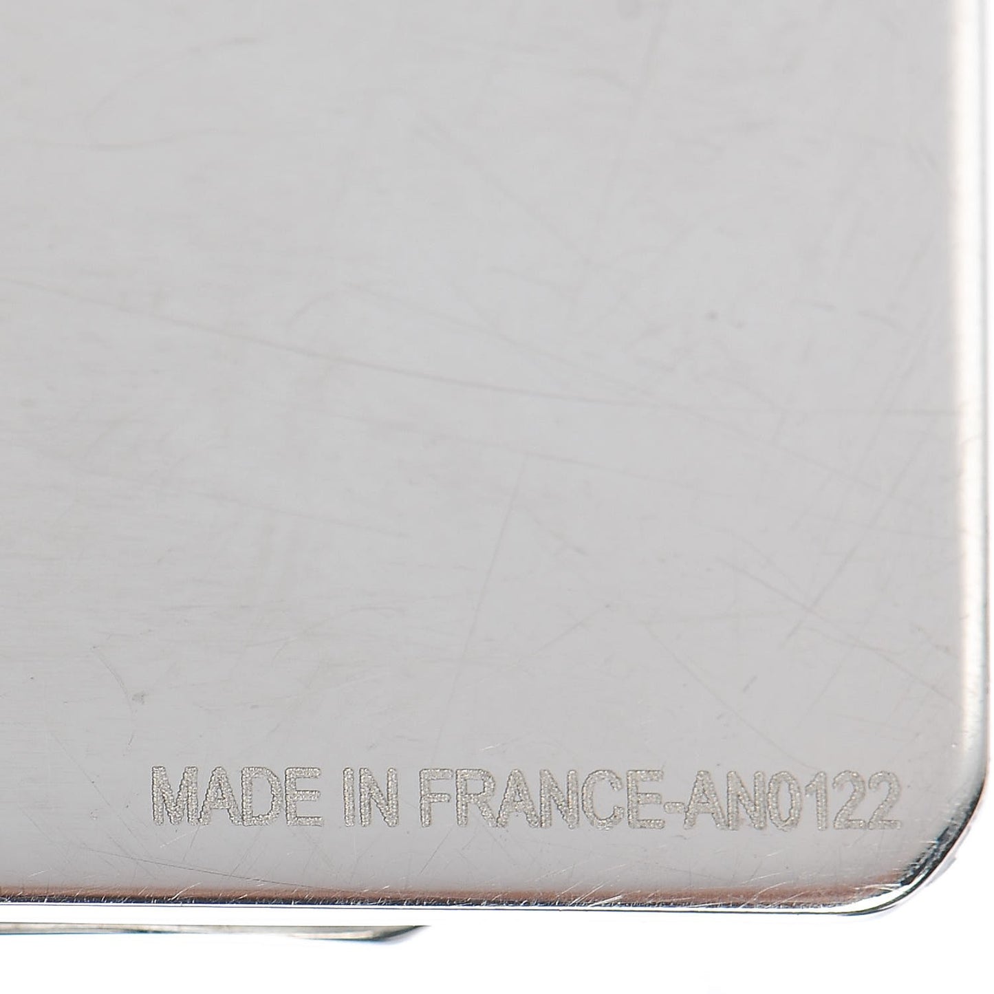 Metal Champs Elysees Money Clip Silver