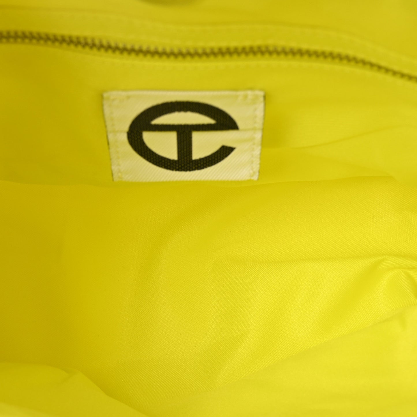 Vegan Leather Shmedium Shopping Bag Highlighter Yellow