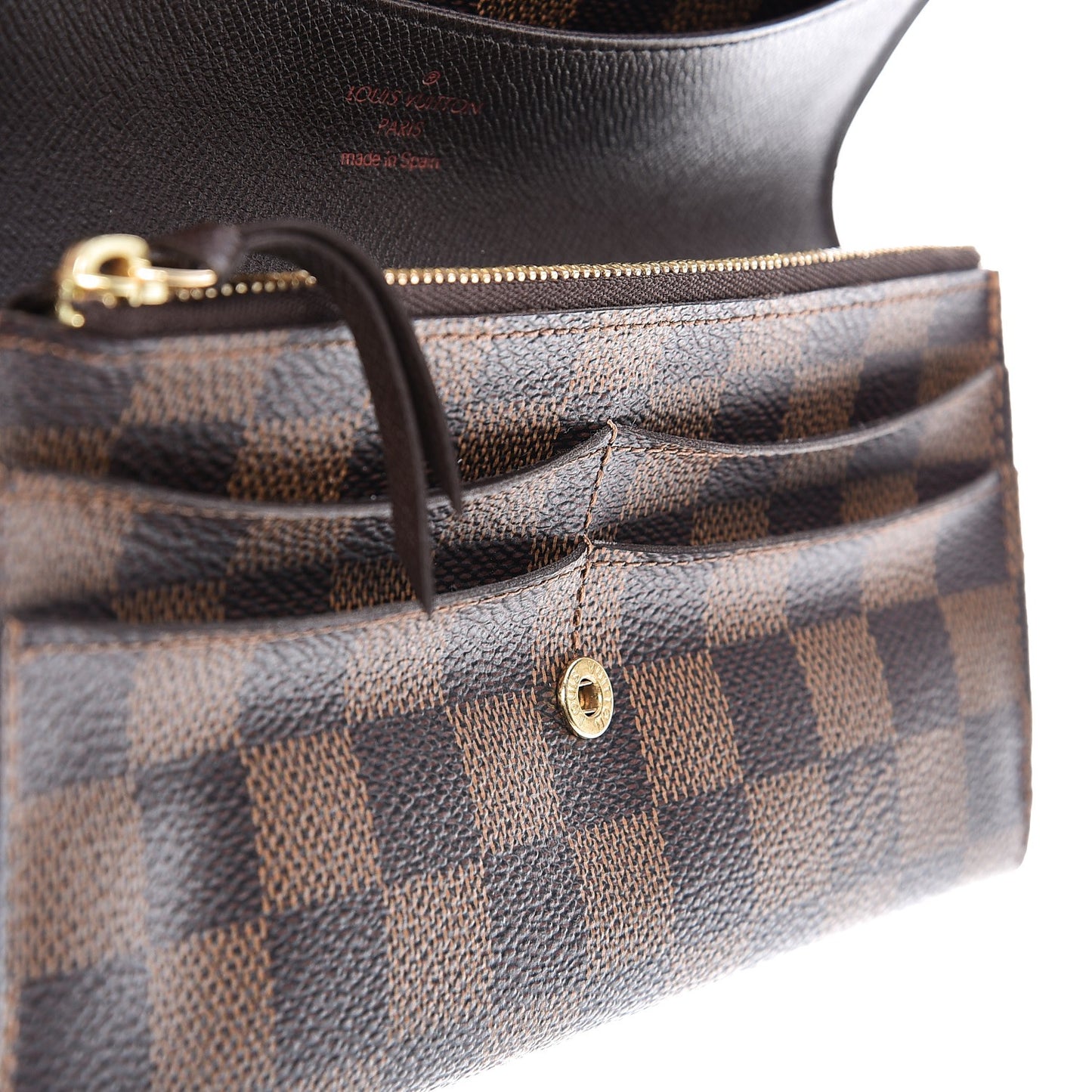 Damier Ebene Emilie Wallet