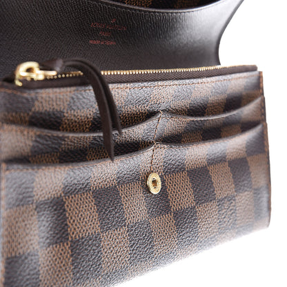 Louis Vuitton Damier Ebene Emilie Wallet 7 of 8
