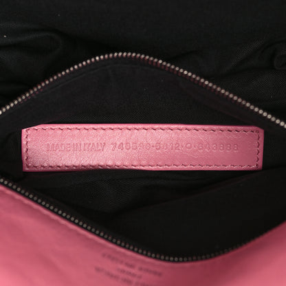 Balenciaga Peach Calfskin Small BB Soft Flap Bag Sweet Pink 7 of 9