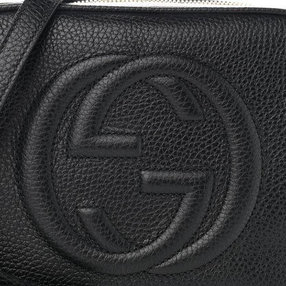 Gucci Pebbled Calfskin Small Soho Disco Bag Black 8 of 10