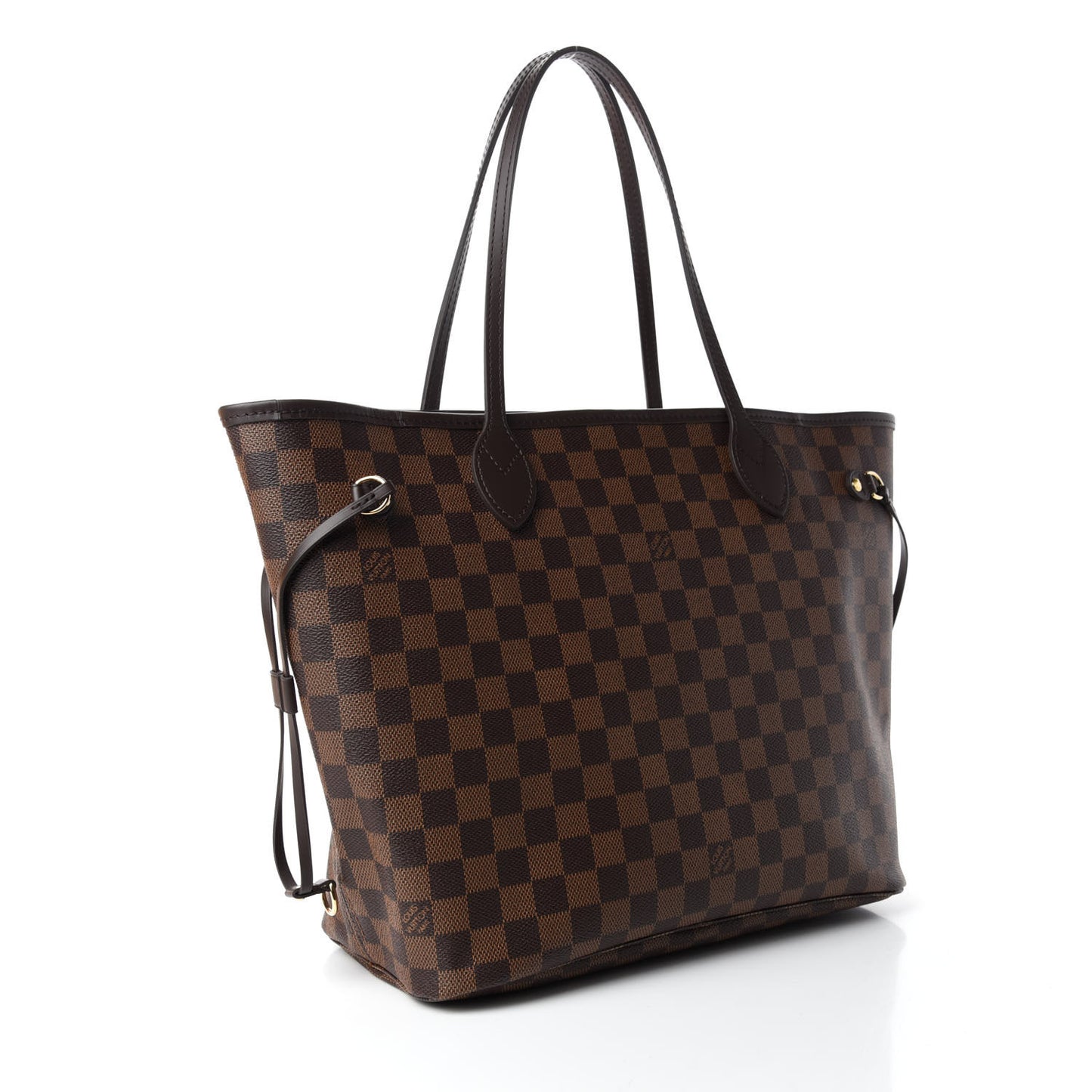 Damier Ebene Neo Neverfull MM Rose Ballerine