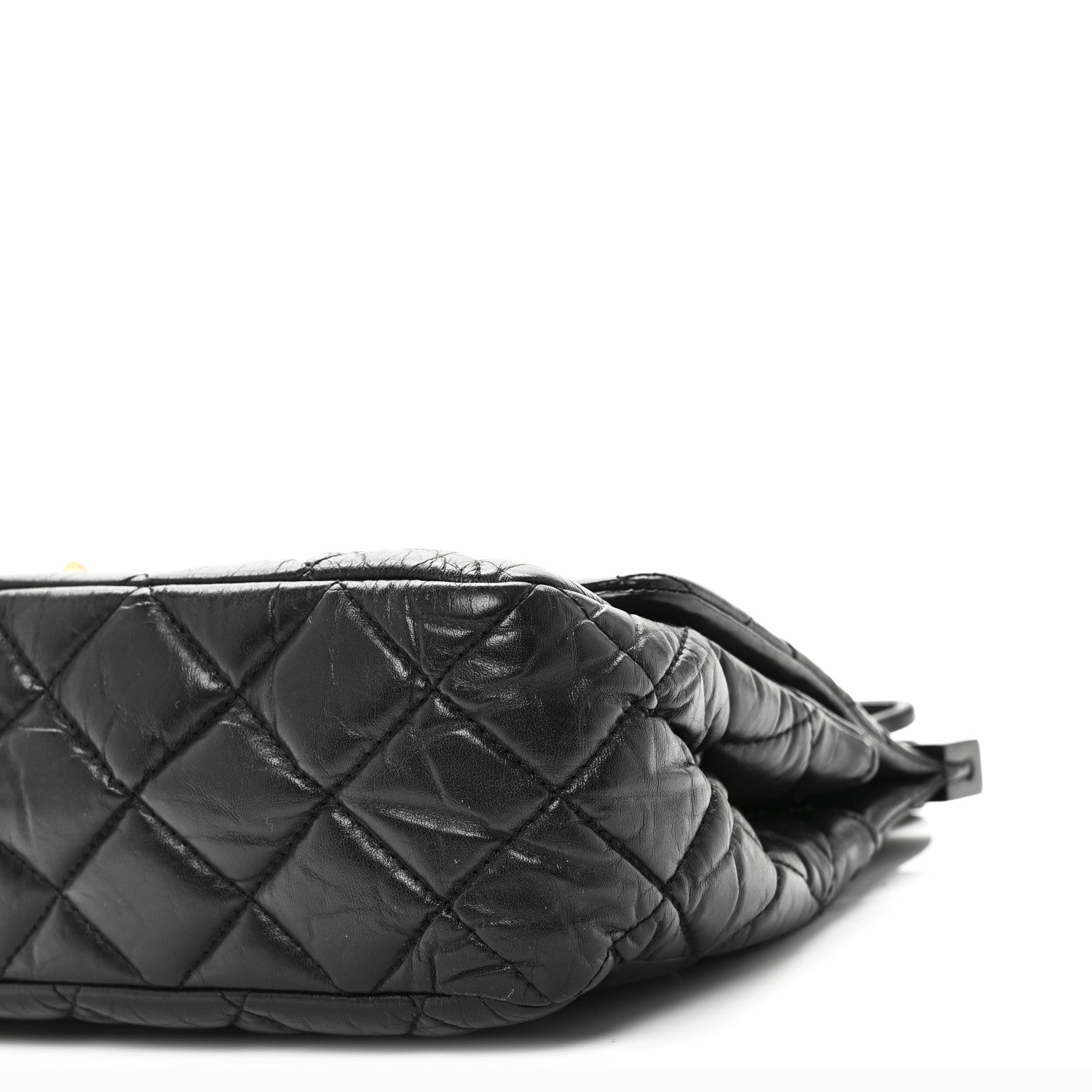 Chanel Aged Calfskin Quilted 2.55 Reissue 225 Hanger Flap Black 11 of 11