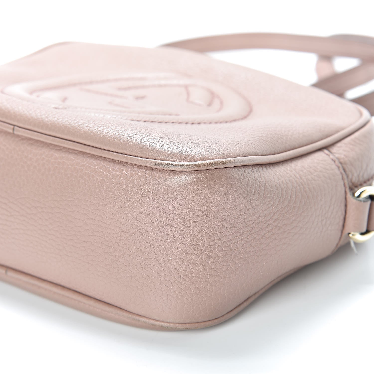 Gucci Cellarius Calfskin Small Soho Disco Bag Dark Cipria 9 of 9