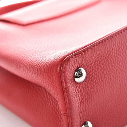 Louis Vuitton Taurillon Capucines PM Rubis 13 of 21