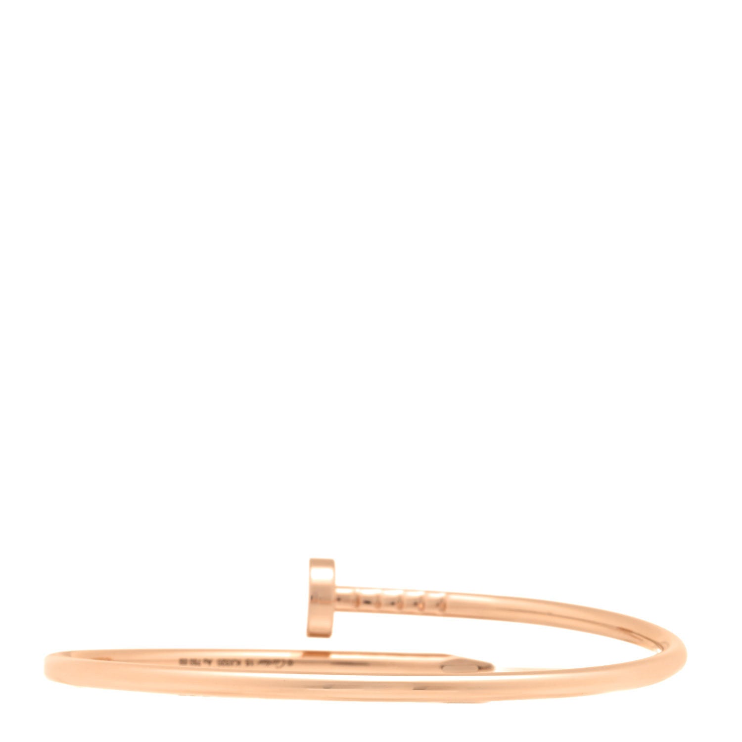Cartier 18K Pink Gold Small Juste Un Clou Bracelet 15 3 of 5
