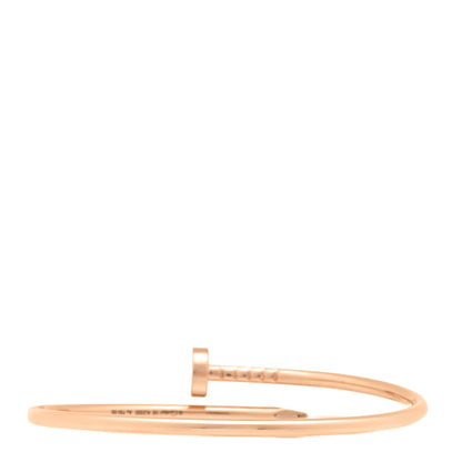 Cartier 18K Pink Gold Small Juste Un Clou Bracelet 15 3 of 5