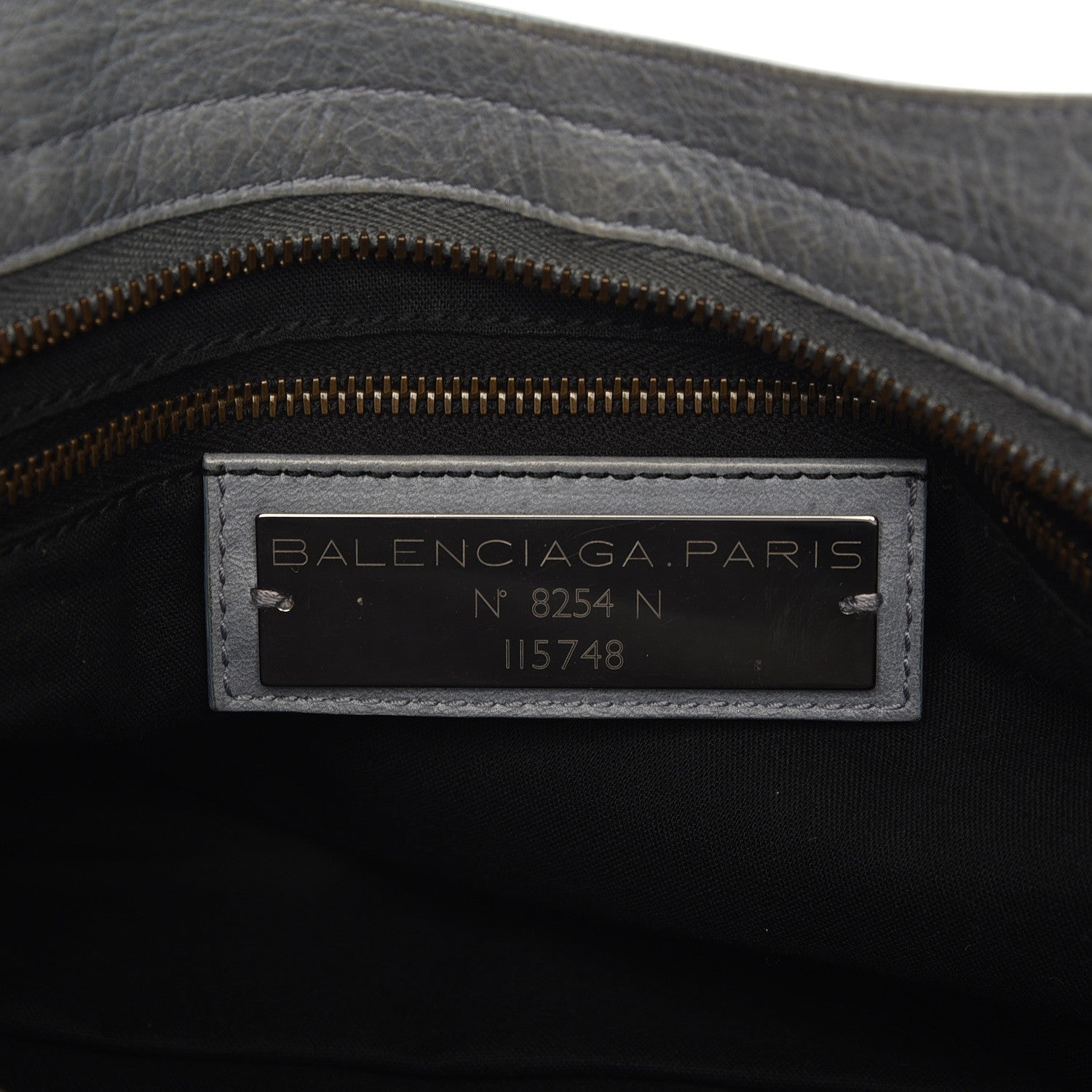 Balenciaga Agneau Classic Hardware City Ardoise 7 of 9