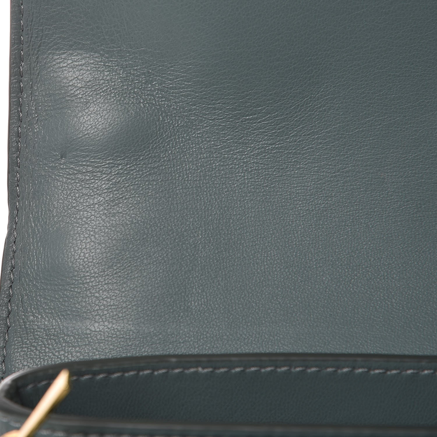 Mulberry Cross Grain Calfskin Clifton Flap Antique Blue 9 of 12