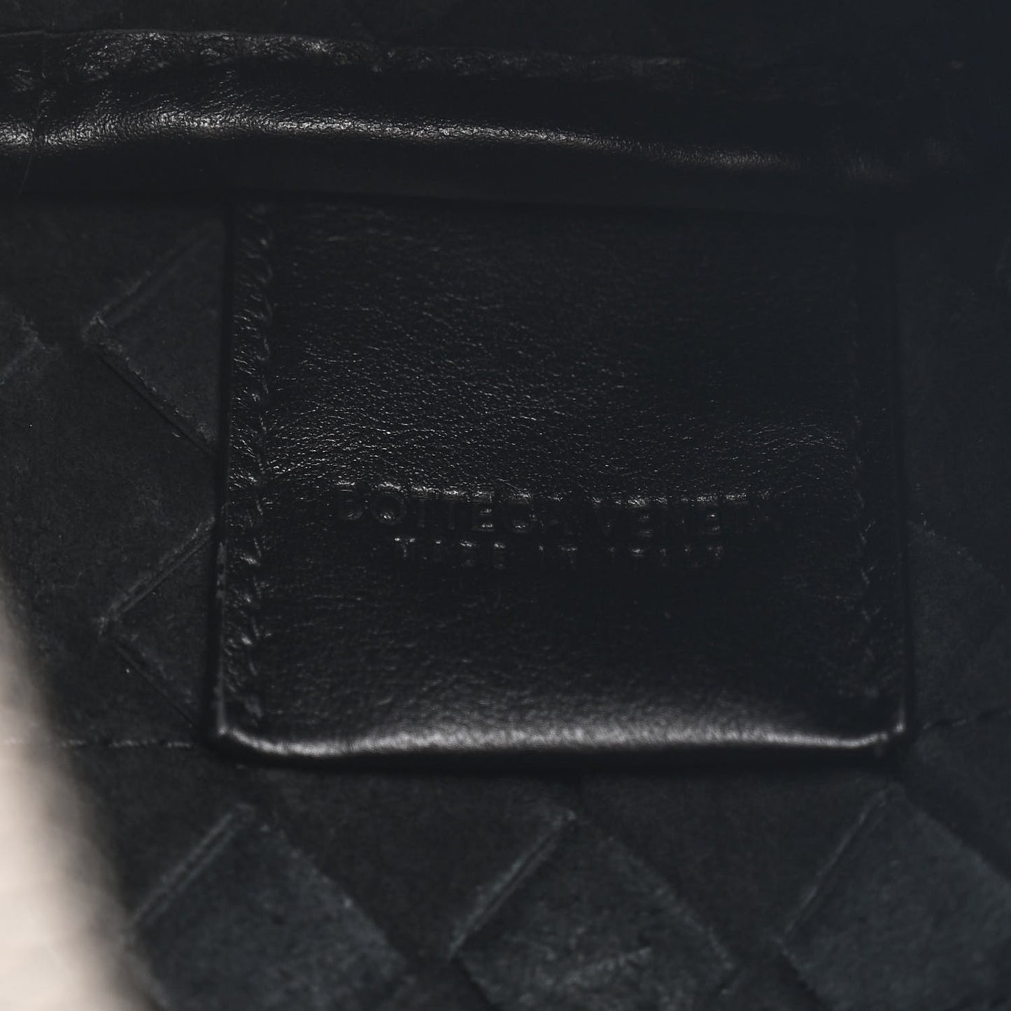 Nappa Intrecciato Mini Duffle Bag Black