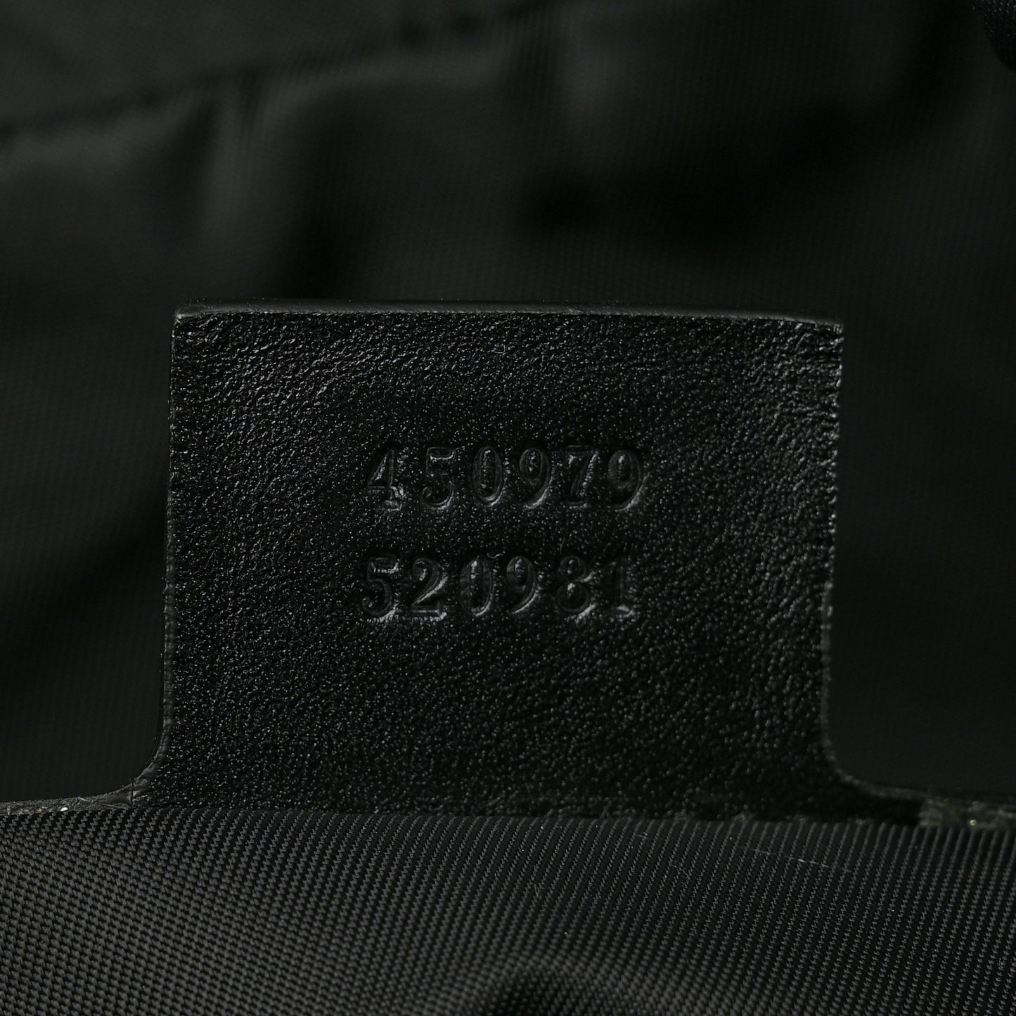 Techno Canvas Web L'Aveugle Par Amour Embroidered Drawstring Backpack Black
