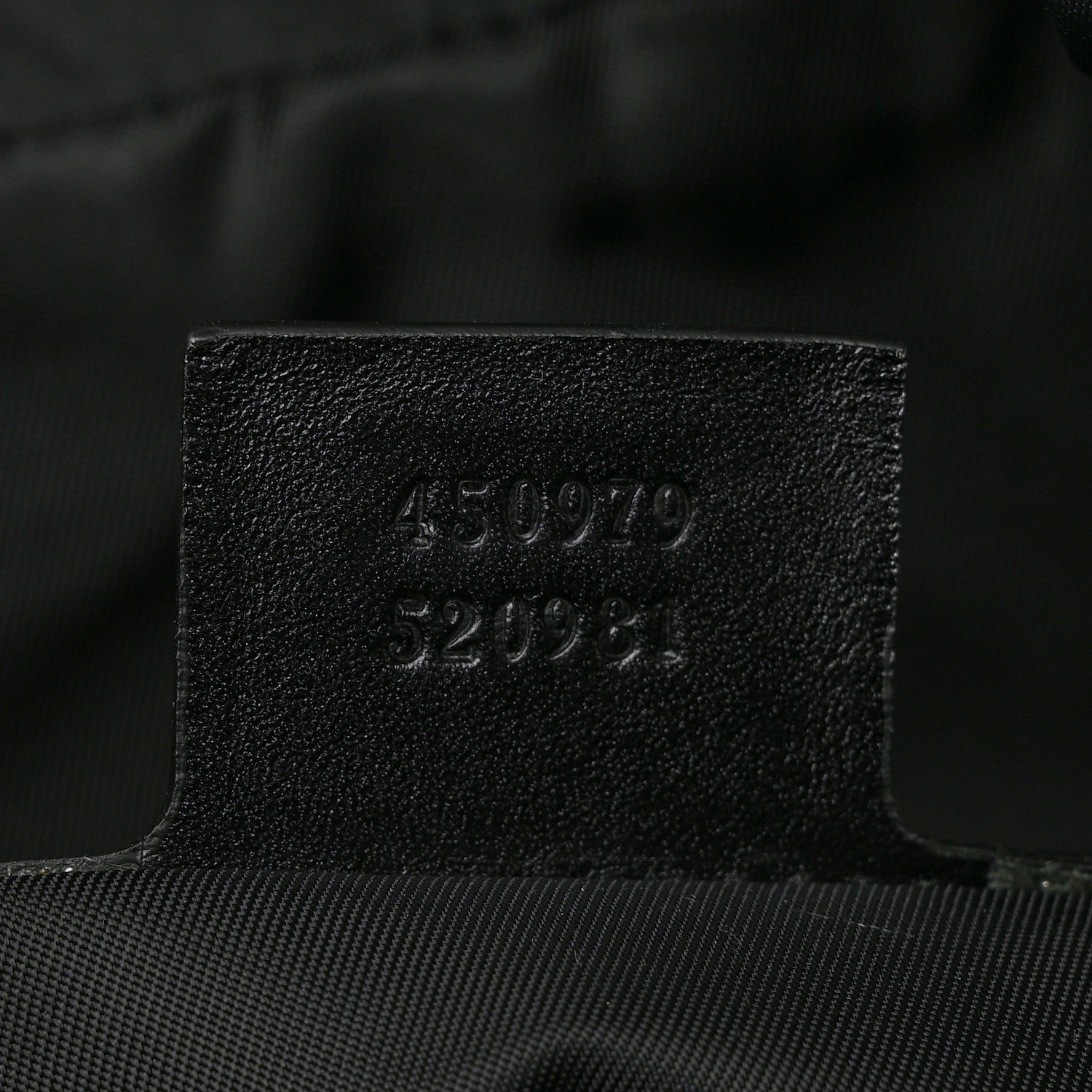 Gucci Techno Canvas Web L'Aveugle Par Amour Embroidered Drawstring Backpack Black 7 of 11