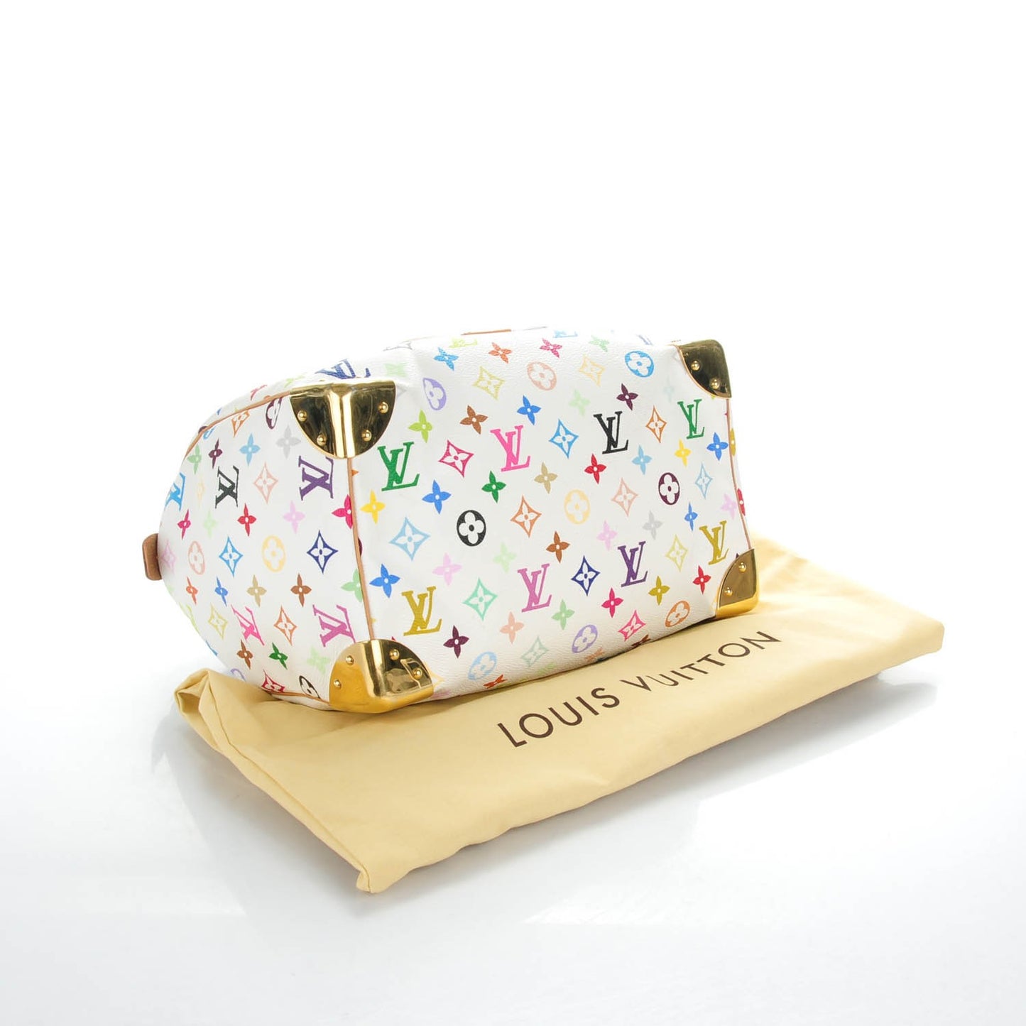 Monogram Multicolor Speedy 30 White