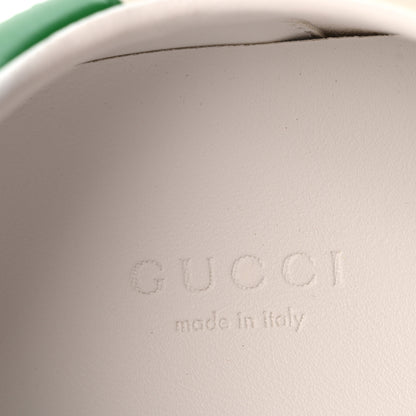 Gucci Evolution Calfskin Cat Womens Ace Sneakers 36.5 White New Shamrock 8 of 10