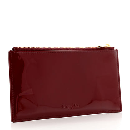 Christian Dior Patent Lady Dior Convertible Clutch Inserts Red 3 of 10