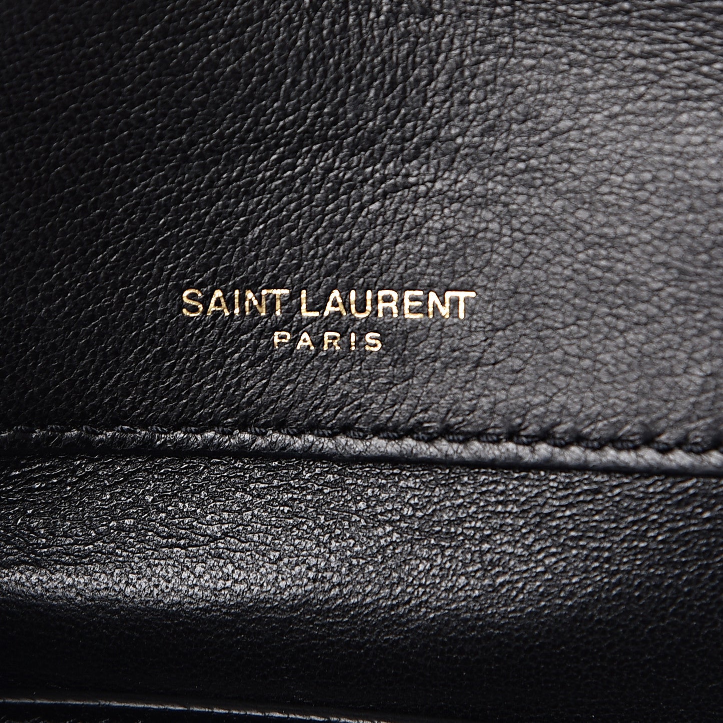 Lambskin Matelasse Monogram Medium Vicky Chain Bag Black