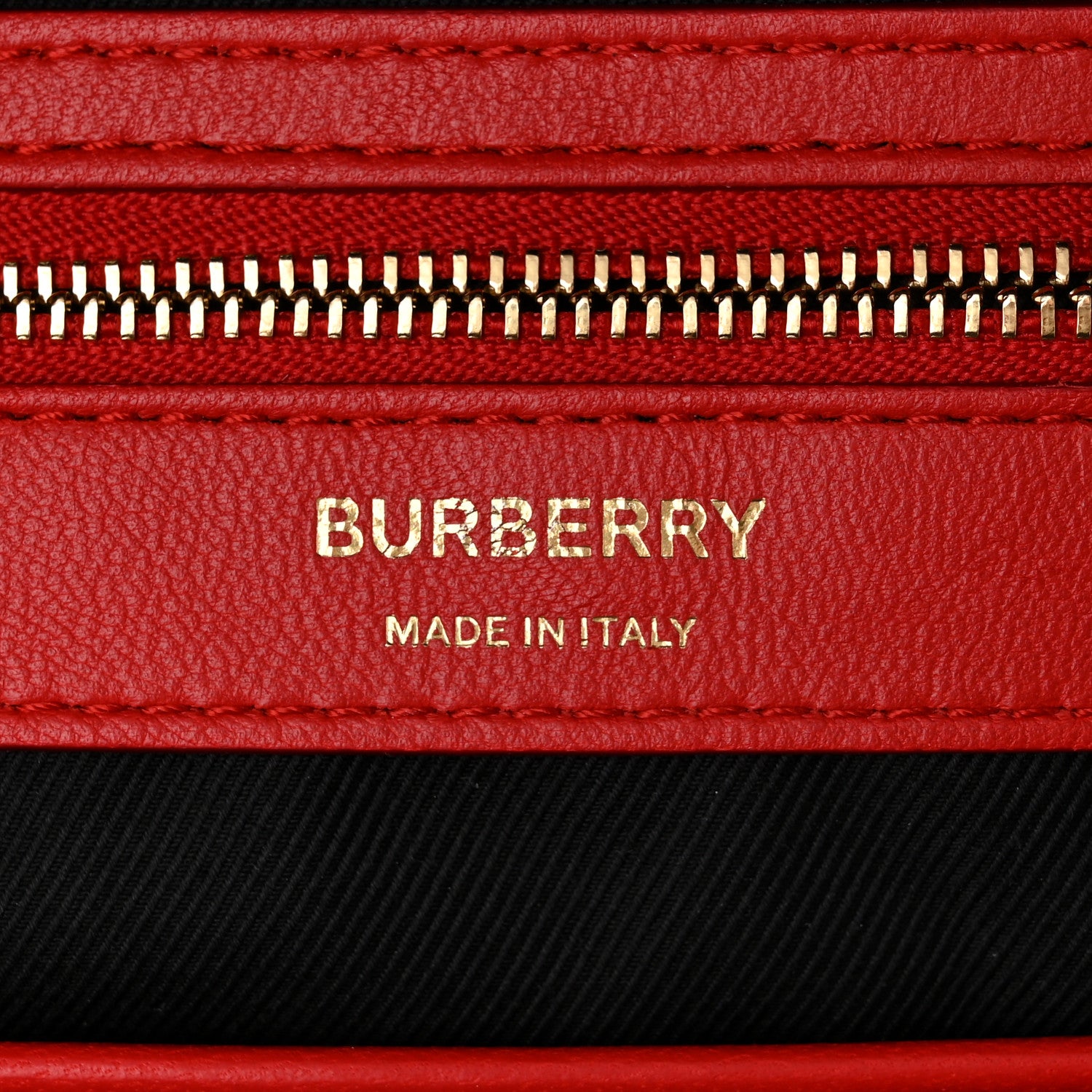 Burberry Lambskin Quilted Medium Lola Zip Pocket Backpack Bright Red 5 of 10