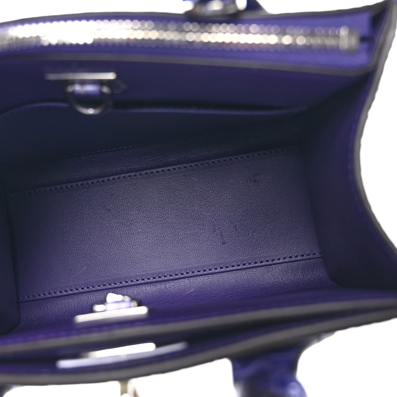 Louis Vuitton Alligator Goatskin Mini City Steamer Purple Yellow 5 of 9
