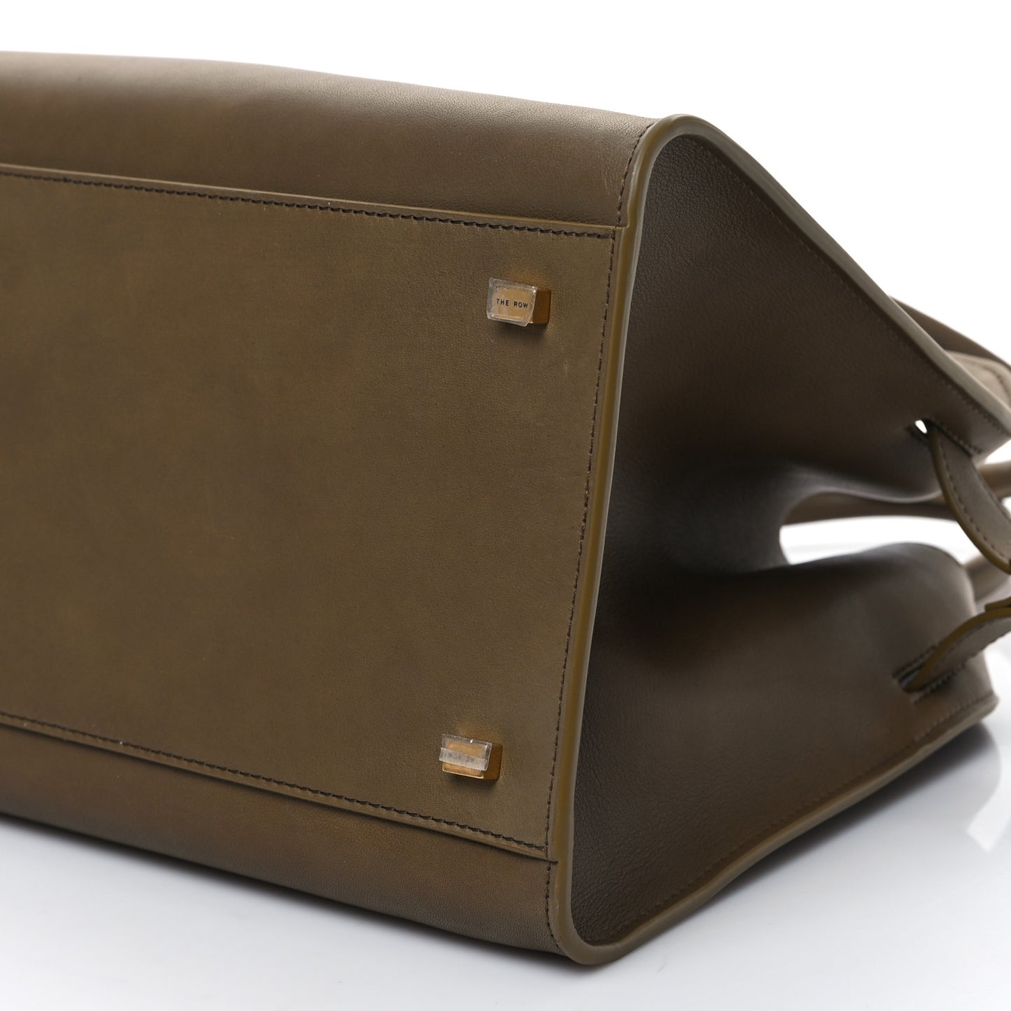 Polished Saddle Calfskin Soft Margaux 12 Muschio