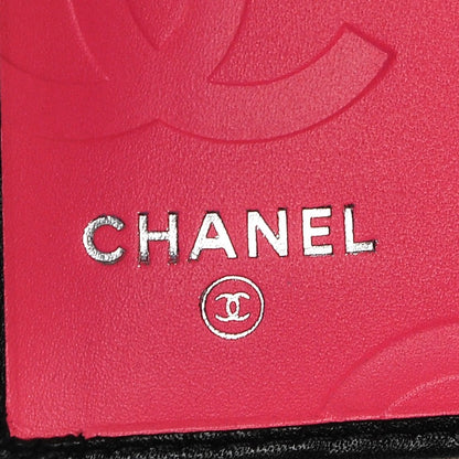 Chanel Calfskin Quilted Cambon Yen Wallet Black 6 of 7