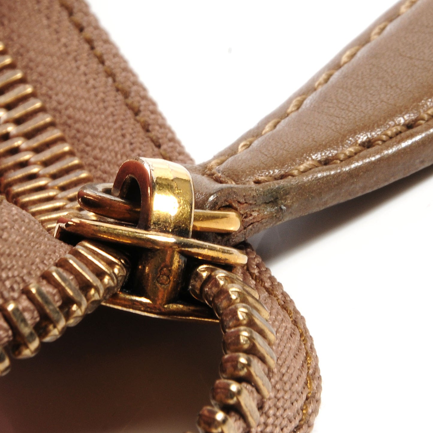 Smooth Calfskin Micro Luggage Camel