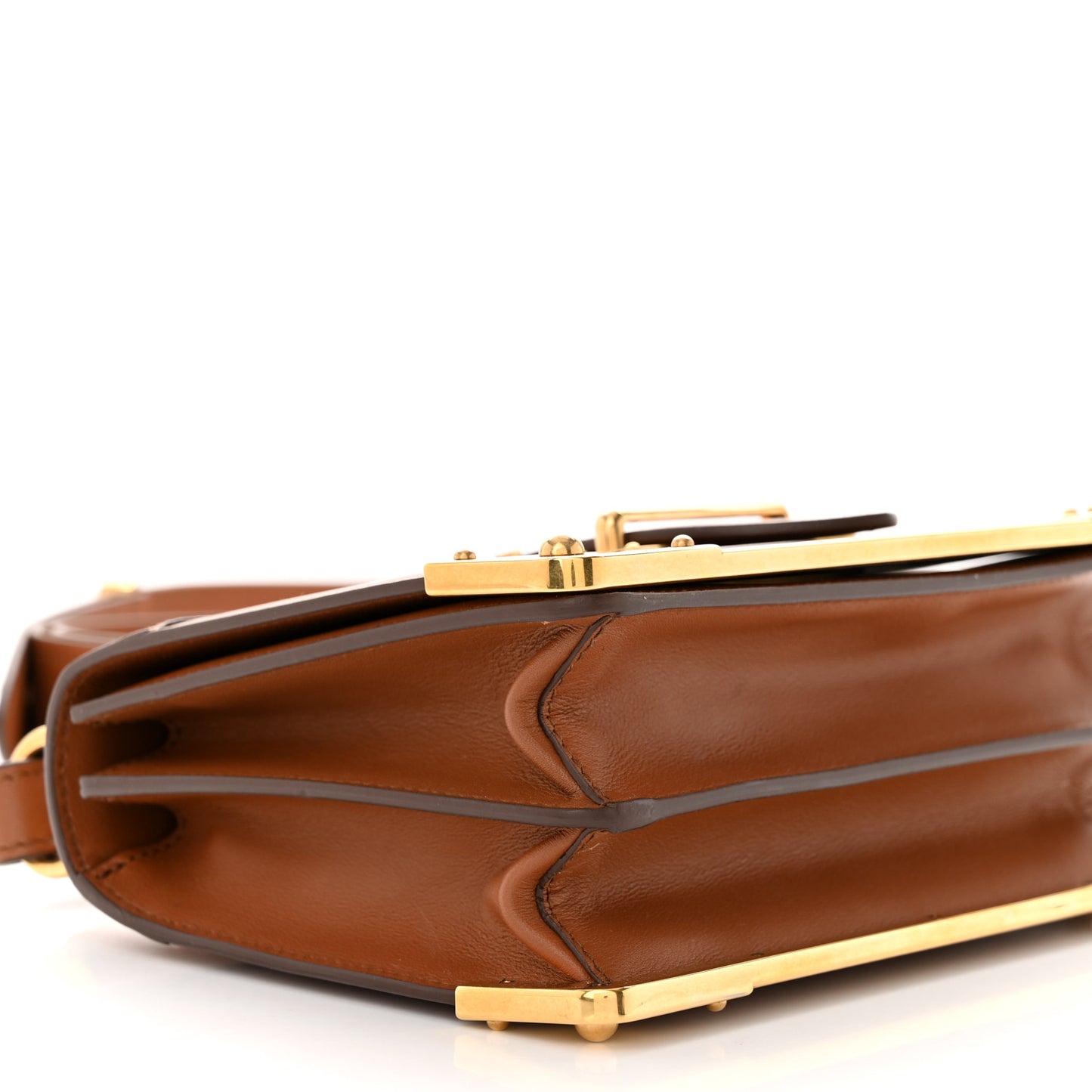 City Calfskin Cahier Bag Cognac