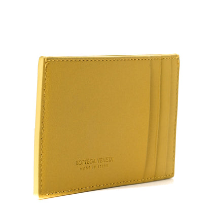 Bottega Veneta Nappa Maxi Intrecciato Credit Card Case Buttercup 2 of 7