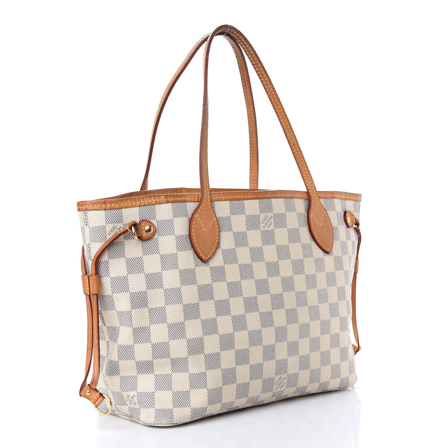Louis Vuitton Damier Azur Neverfull PM 3 of 10